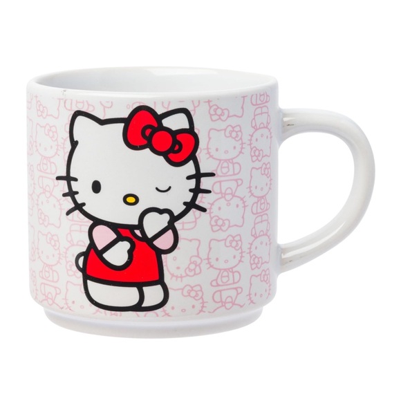 Sanrio Hello Kitty Poses Ceramic Mugs Stackable Set - Picture 2 of 9